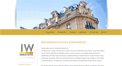 Desktop Screenshot of immobilienwestend.de
