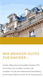 Mobile Screenshot of immobilienwestend.de